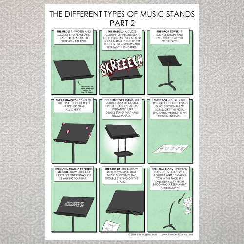 The Different Types of Music Stands Part 2