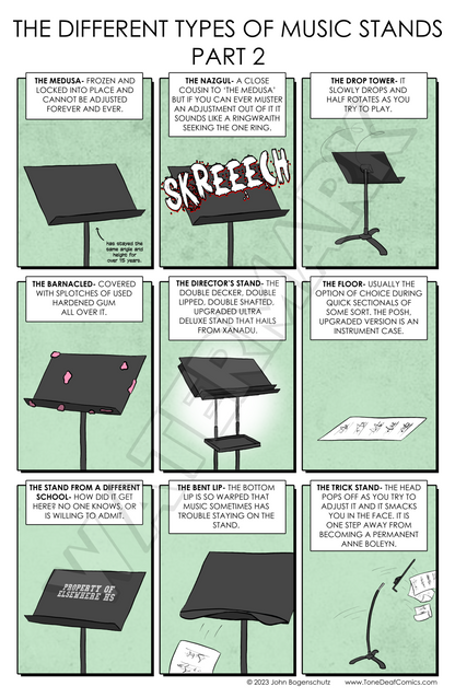 The Different Types of Music Stands Part 2