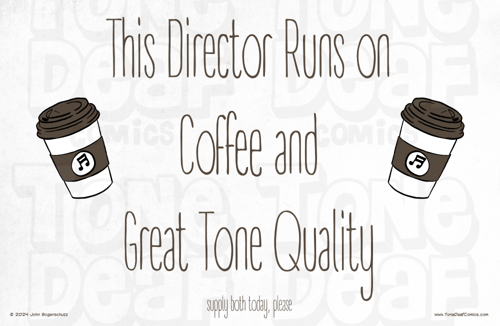 This Director Runs on Coffee