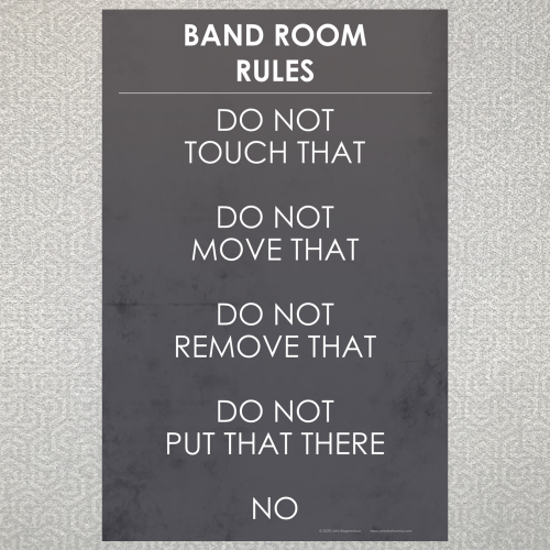 Music Room Rules