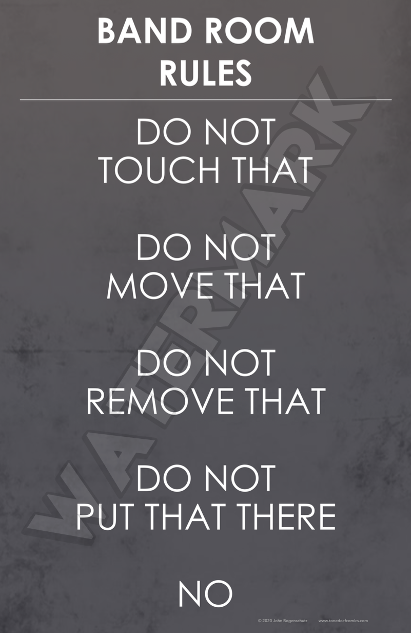 Music Room Rules