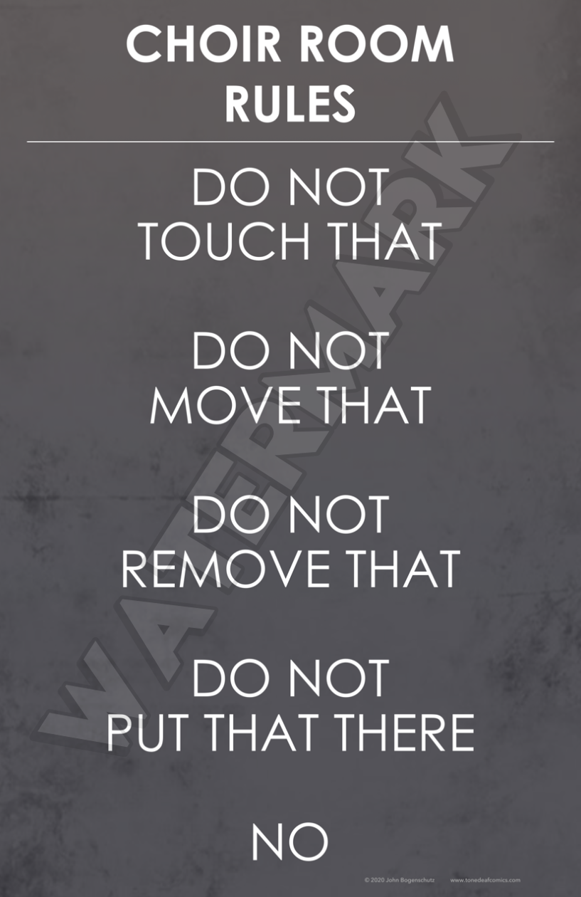 Music Room Rules