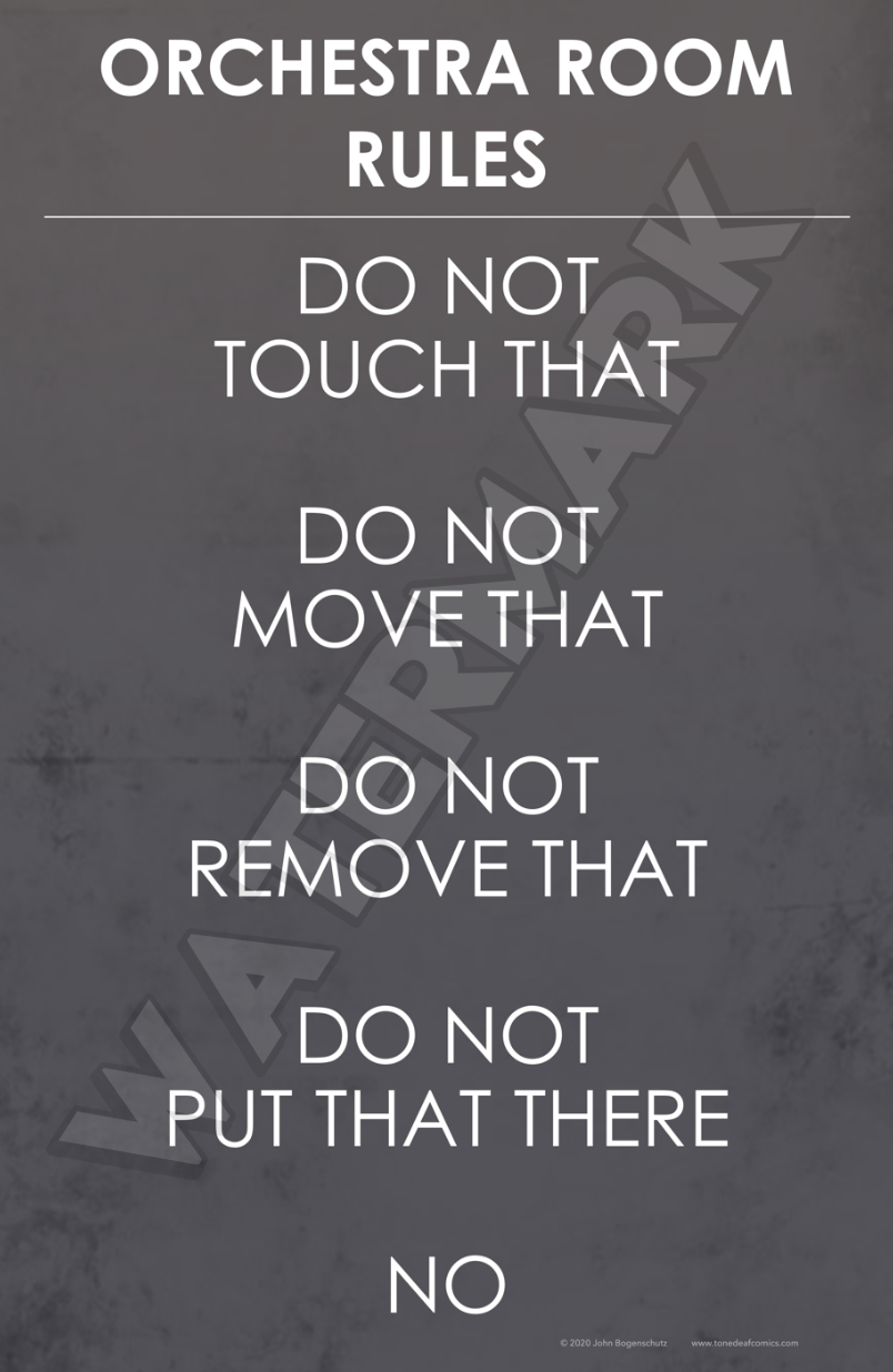 Music Room Rules