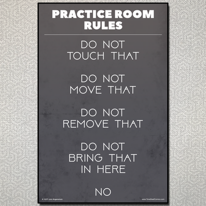 Practice Room Rules