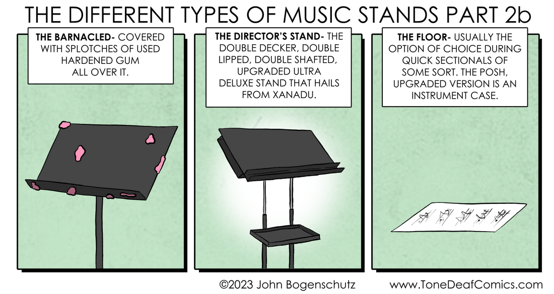 The Different Types of Music Stands Part 2b