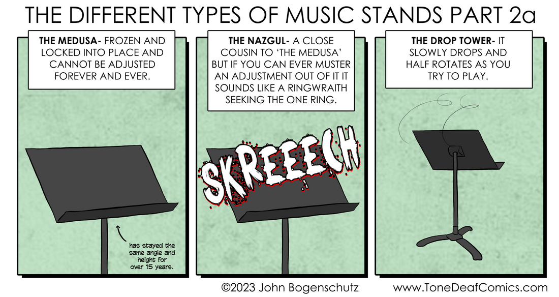 The Different Types of Music Stands Part 2a