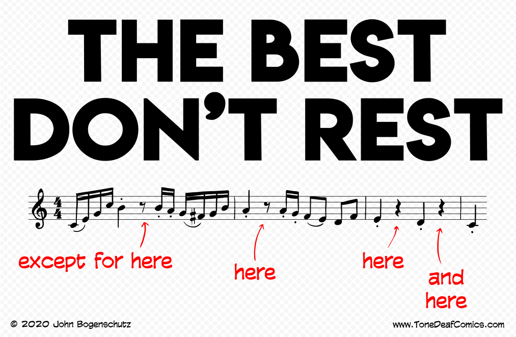 The Best Don’t Rest
