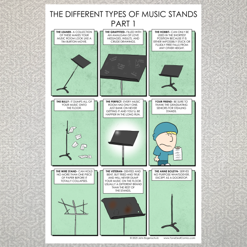 The Different Types of Music Stands Part 1 Tone Deaf