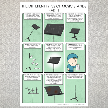 The Different Types of Music Stands Part 1