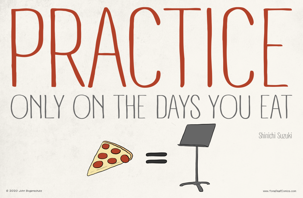 Practice Only on the Days You Eat