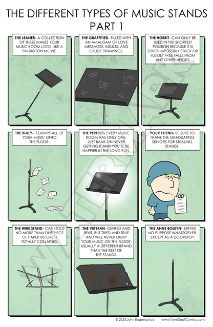 The Different Types of Music Stands Part 1