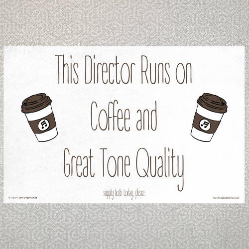 This Director Runs on Coffee