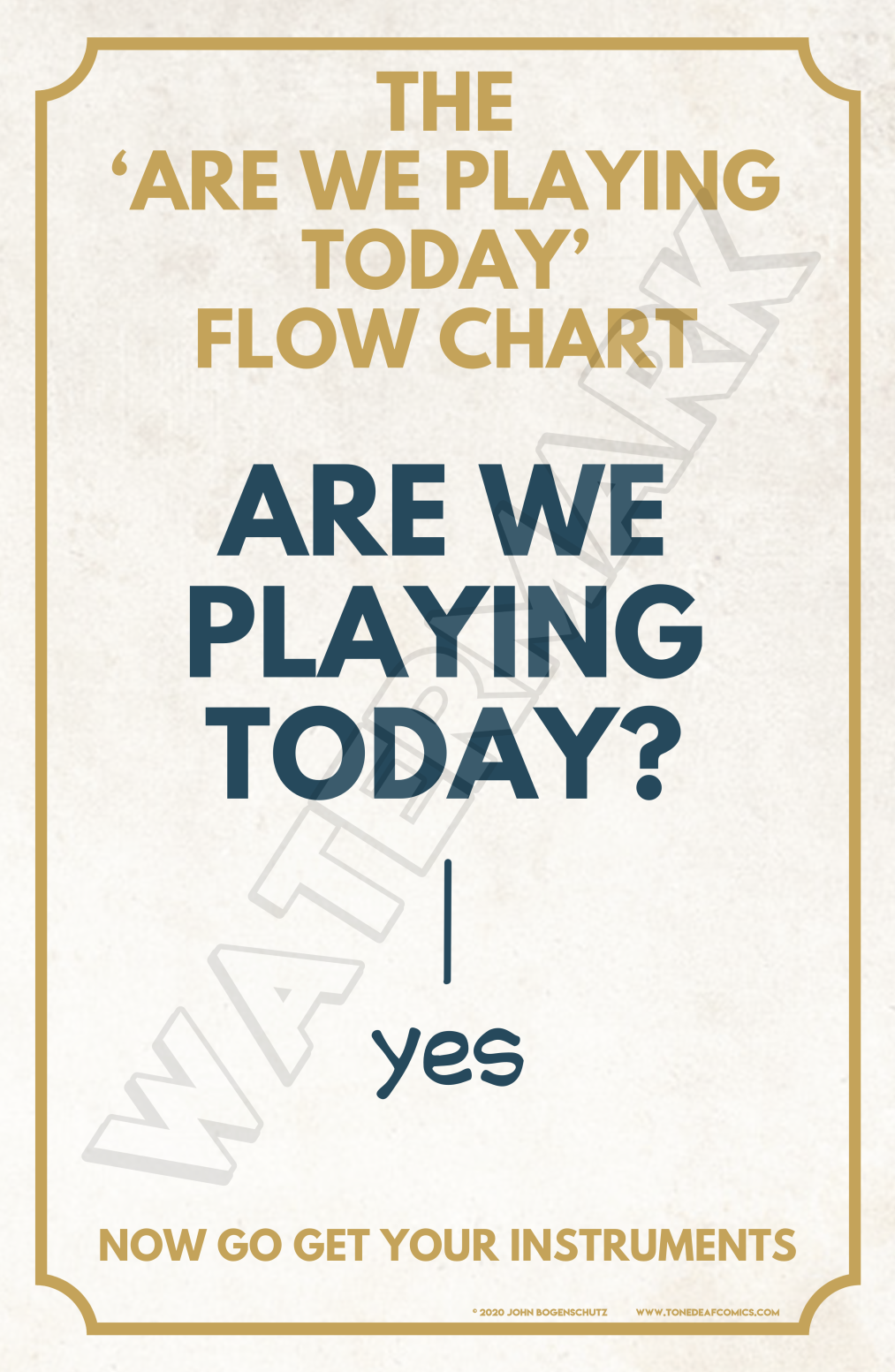 Are We Playing Today Flow Chart