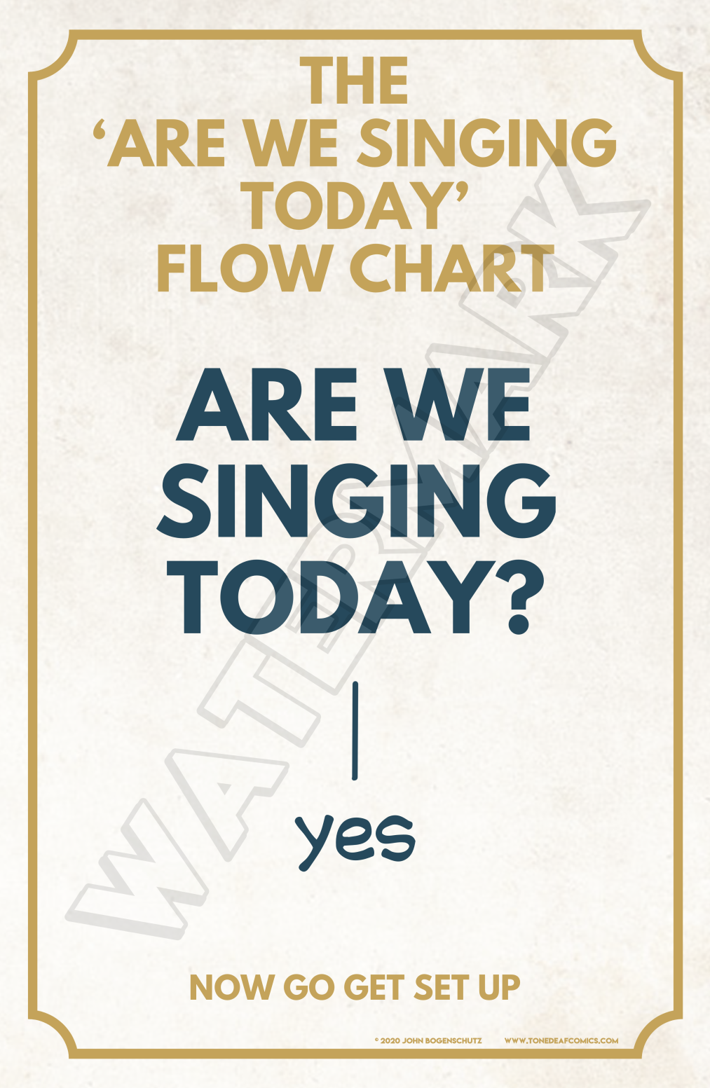 Are We Playing Today Flow Chart