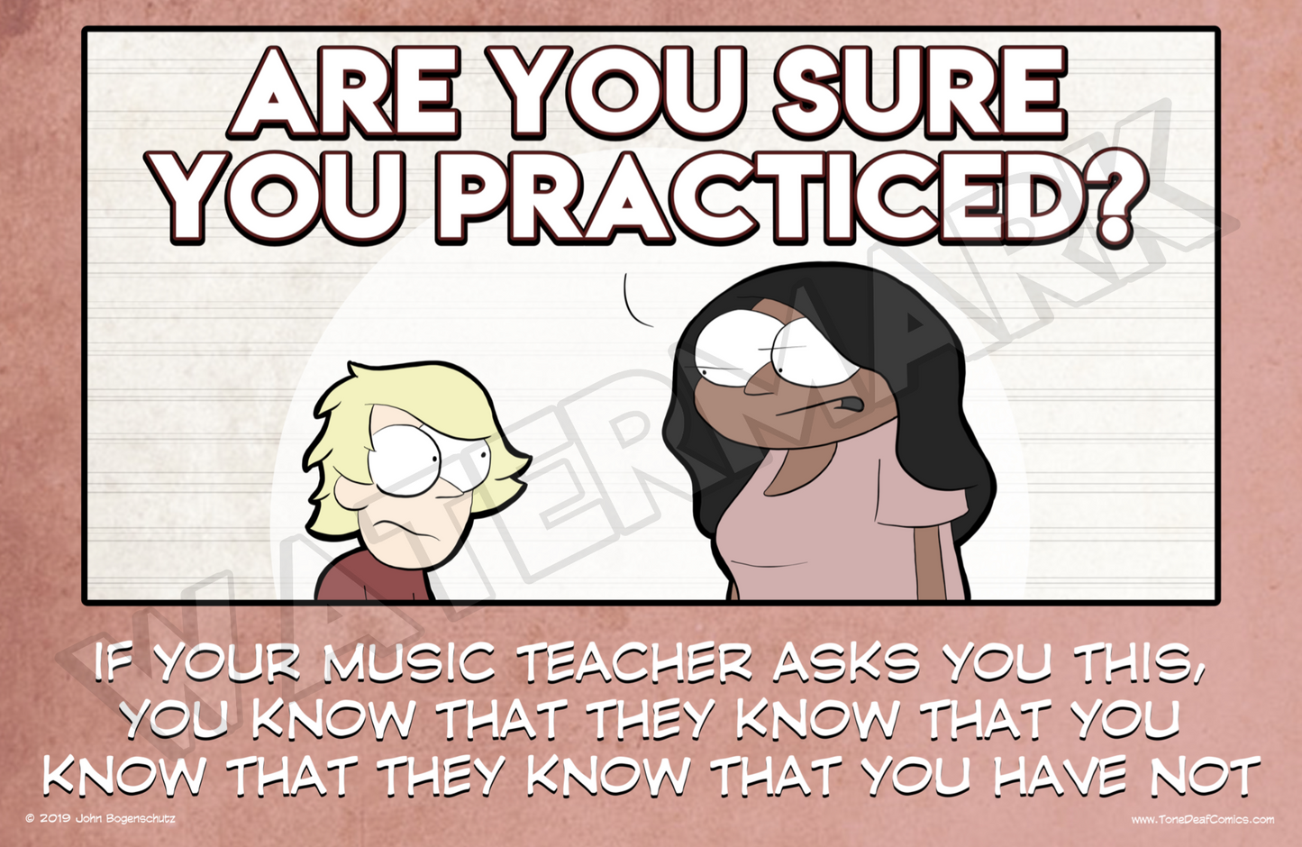 Are You Sure You Practiced?