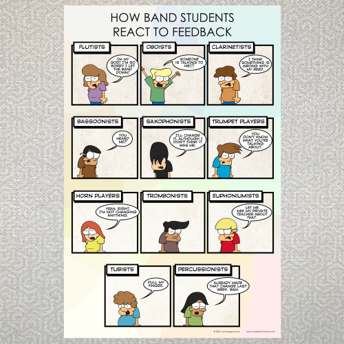 How Band Students React to Feedback
