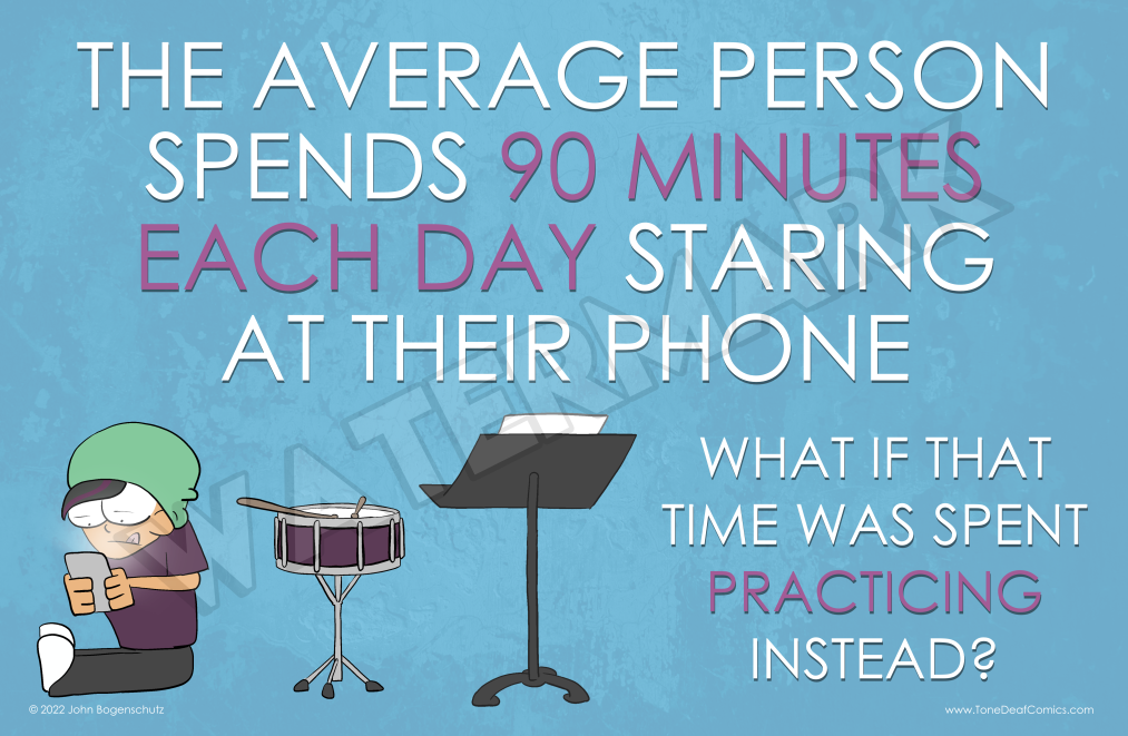 Cell Phones vs Practicing