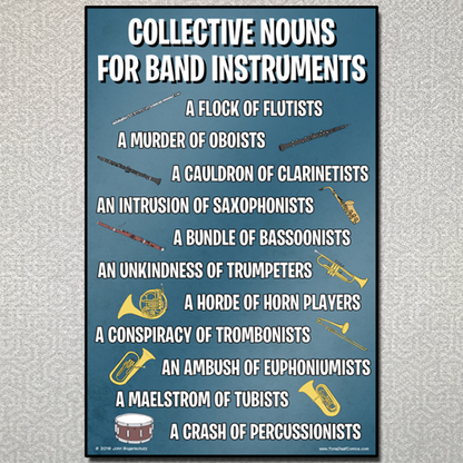 Collective Nouns for Band Instruments