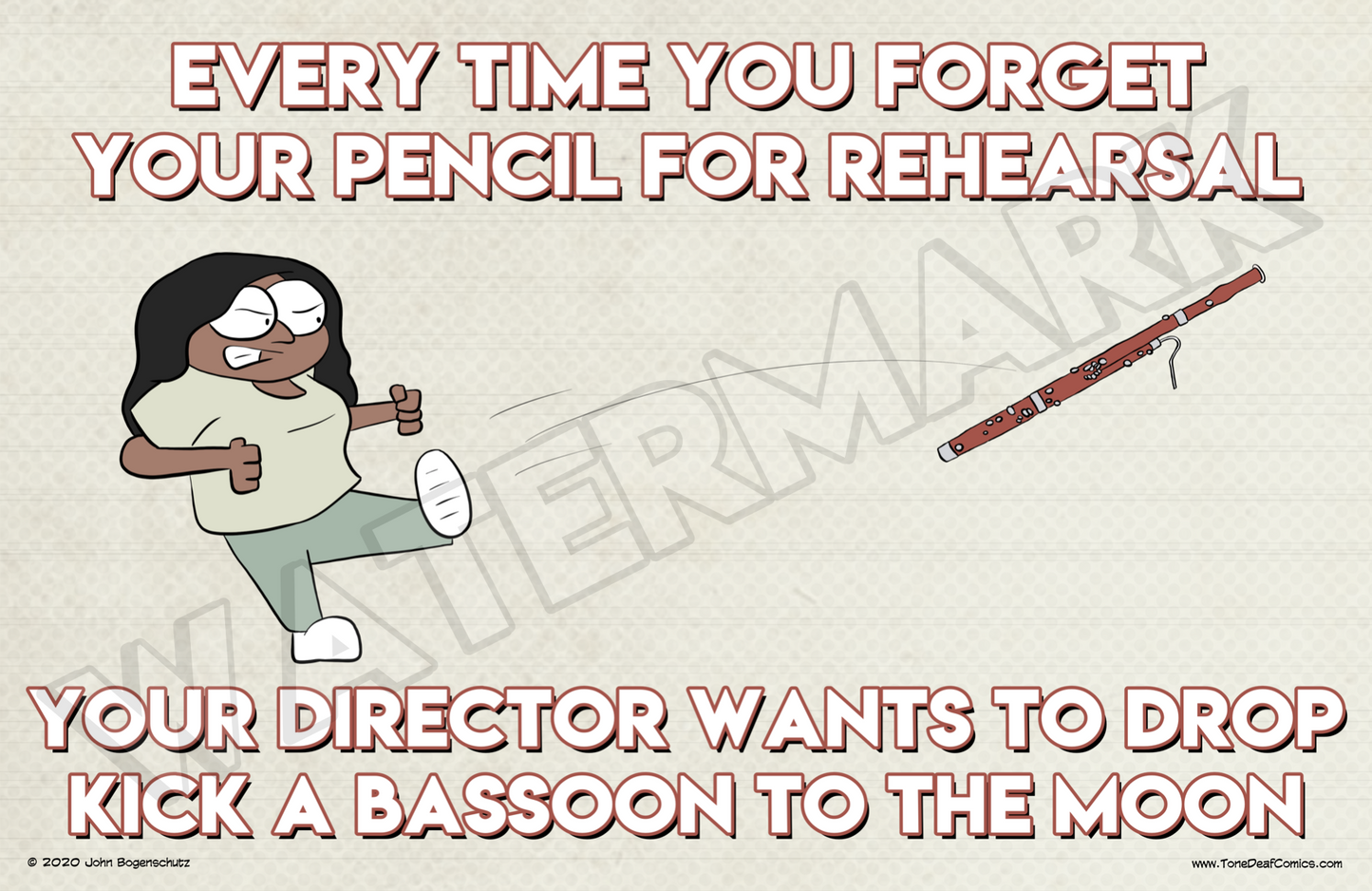 Every Time You Forget Your Pencil