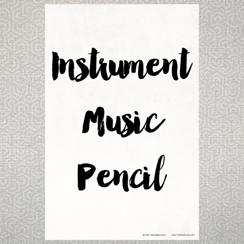 Instrument Music Pencil