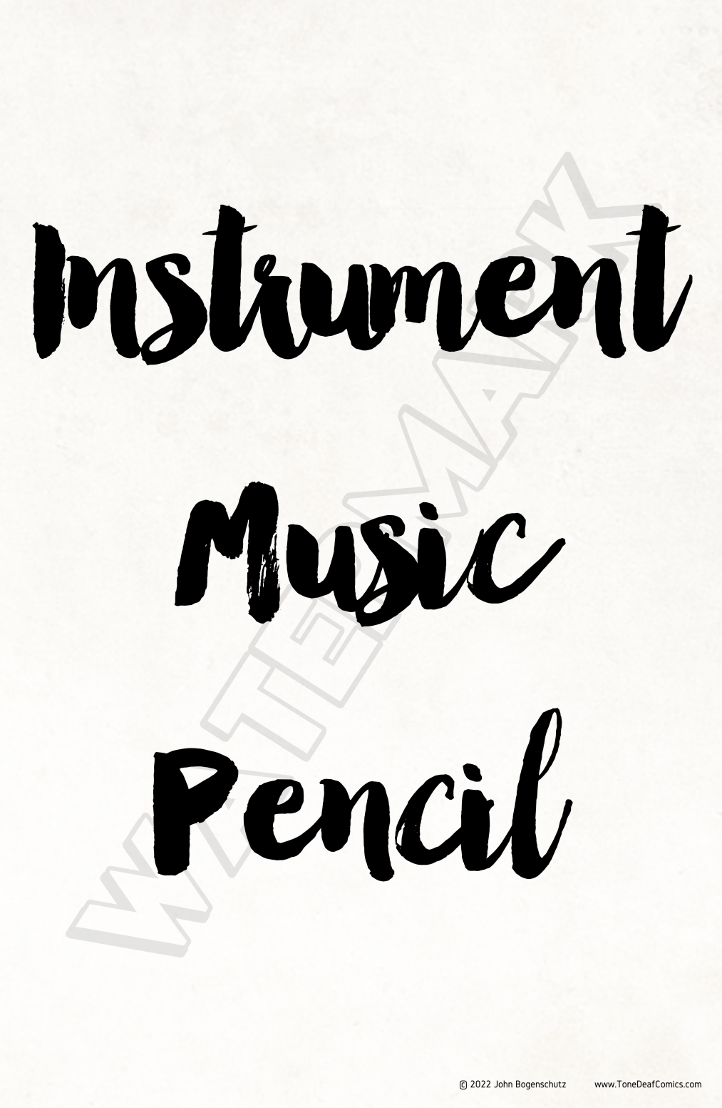 Instrument Music Pencil
