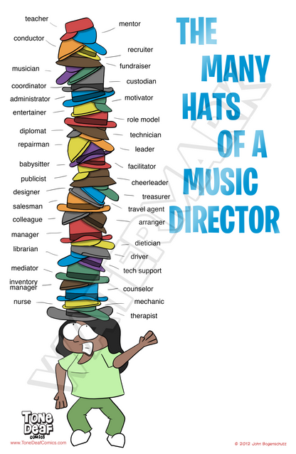 The Many Hats of a Music Director