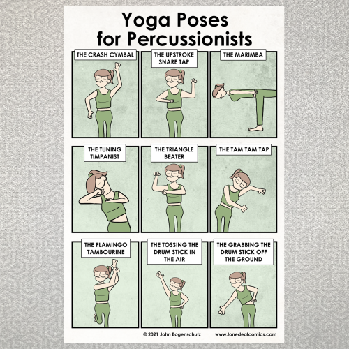 Yoga Poses For Percussionists