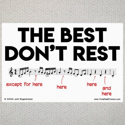 The Best Don't Rest