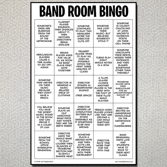 Band Room Bingo