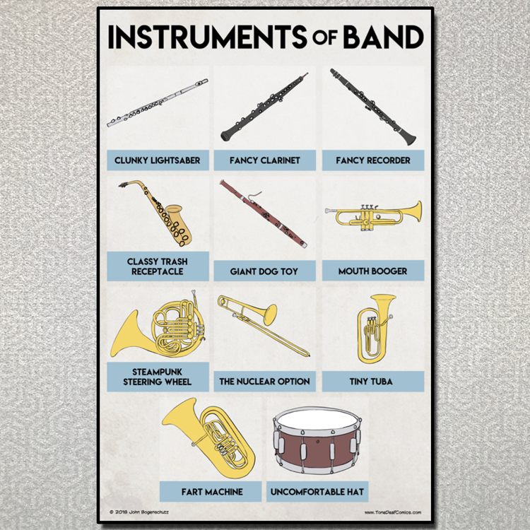 Instruments of Band